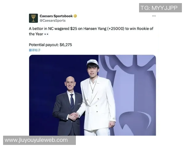 布雷克韦斯利盛赞杨瀚森天赋出众期待他夺得最佳新秀荣誉